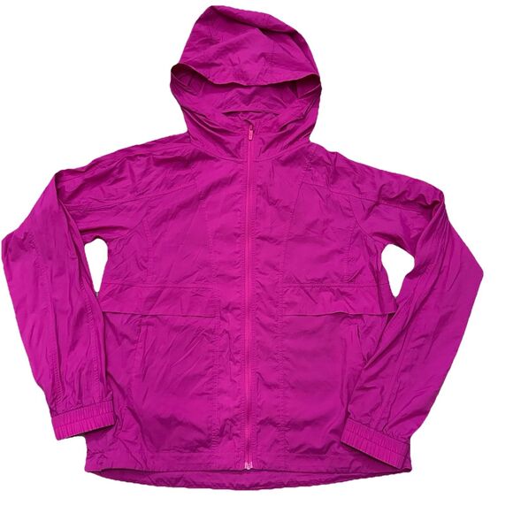 Lululemon Hood Lite Packable Jacket 4 Windbreaker Rain Lightweight Vent Run Gym - Picture 3 of 12